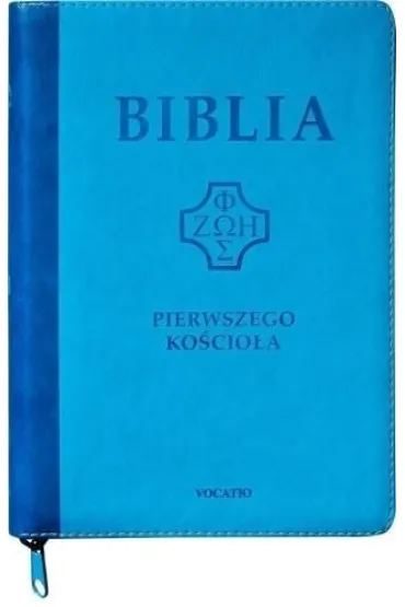 Biblia pierwszego Ko�cio�a z paginat. suwak b��kit