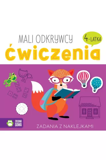 �wiczenia 4-latka. Mali odkrywcy - Justyna  Tkocz