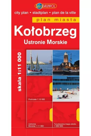 Ko�obrzeg Ustronie Morskie plan miasta 1:11000/EuroPilot//