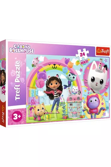 Puzzle Maxi 24 el. Wesoa Gabi Trefl