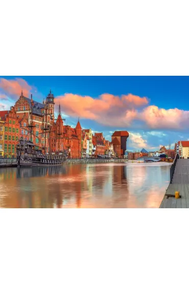 Puzzle 500 el. Colors of Gdansk Castorland