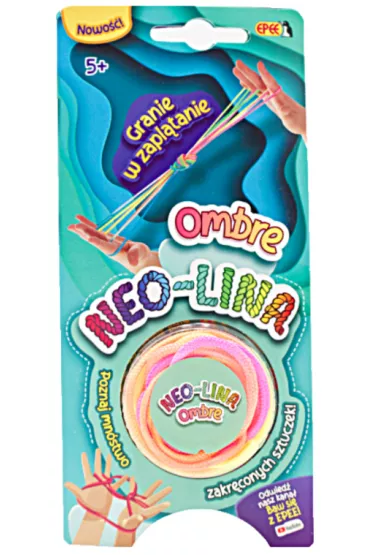 Neo-lina OMBRE pomara�czowo-��to-r�owa Epee