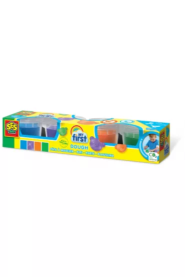 Moja pierwsza ciastolina 4x90gr Ses Creative