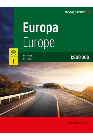 Europa Atlas samochodowy 1:800 000