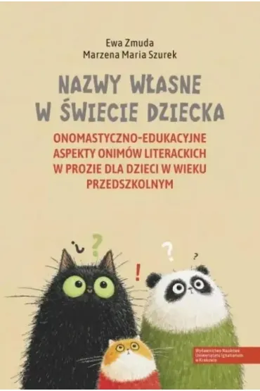 Nazwy w�asne w �wiecie dziecka - Ewa Zmuda, Marzena Maria  Szurek