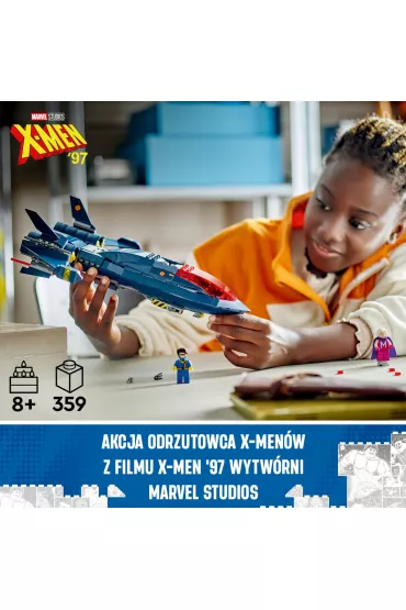 LEGO Marvel Odrzutowiec X-Menw 76281