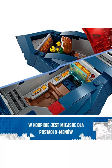 LEGO Marvel Odrzutowiec X-Menw 76281