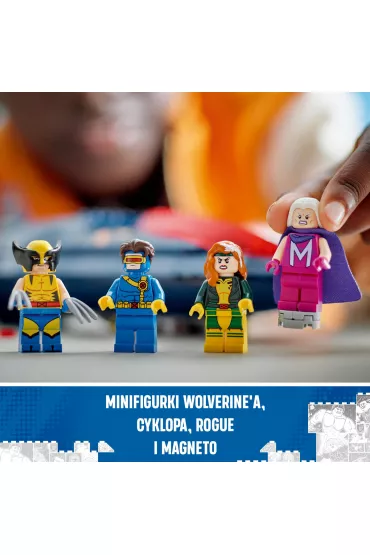 LEGO Marvel Odrzutowiec X-Menw 76281