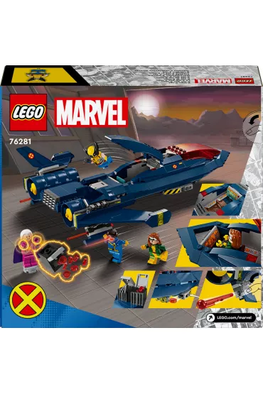 LEGO Marvel Odrzutowiec X-Menw 76281