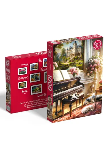 Puzzle 1000 CherryPazzi Piano Room 31339