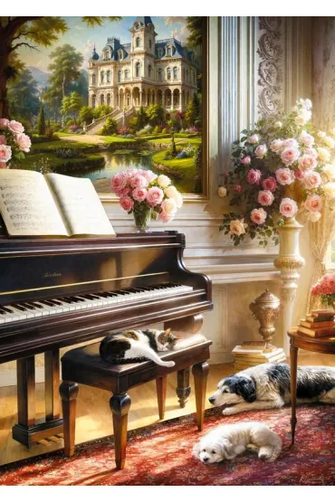 Puzzle 1000 CherryPazzi Piano Room 31339