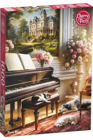 Puzzle 1000 CherryPazzi Piano Room 31339