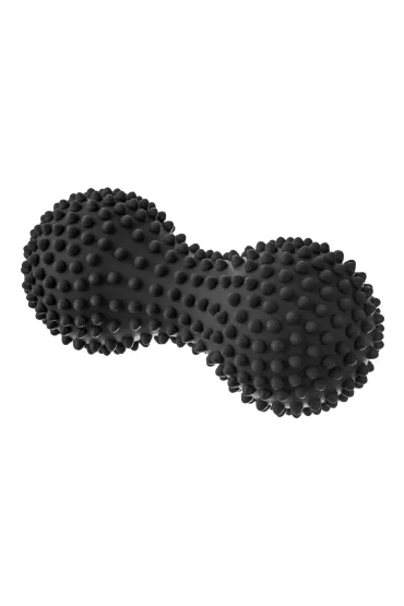 Tullo Fizjo Spiky Massage Wa�ek do masa�u duoball czarny 15,5 cm