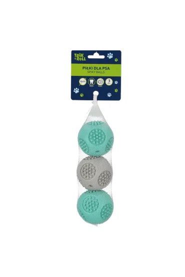 Trik&Roll Pi�ka dla Psa 6cm 3 szt.