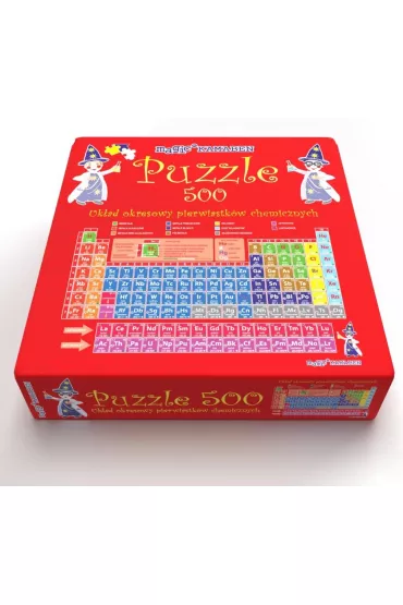 Puzzle 500 el. Uk�ad okresowy pierwiastk�w Kamaben