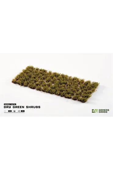 Gamers Grass: Dry Green Shrubs