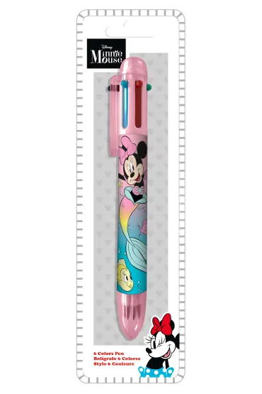 KIDS EUROSWAN D�ugopis 6 kolorowy Myszka Minnie. Minnie Mouse MN30020