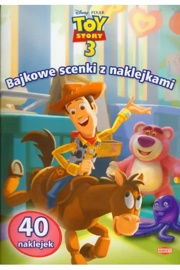 Bajkowe scenki z naklejkami - Toy Story 3