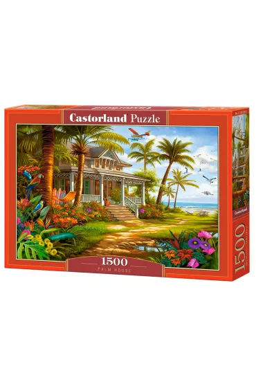 Puzzle 1500 el. Palm House Castorland