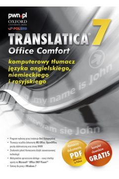 Komputerowy tumacz 3w1 Translantica7 Office Comfort (angielski, niemiecki, rosyjski)