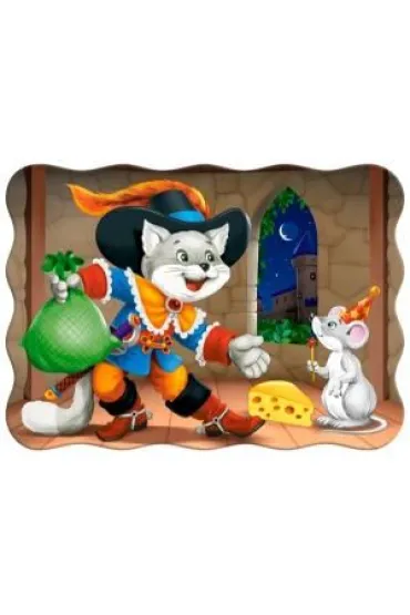 Puzzle 30 el. Cat in Boots Castorland