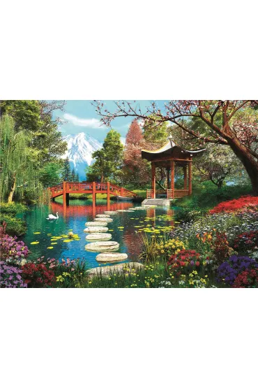 Puzzle 1000 el. High Quality Collection. Ogr�d Fuji Clementoni