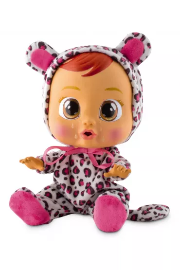 Lalka interaktywna Cry Babies Lea Leopard Tm Toys