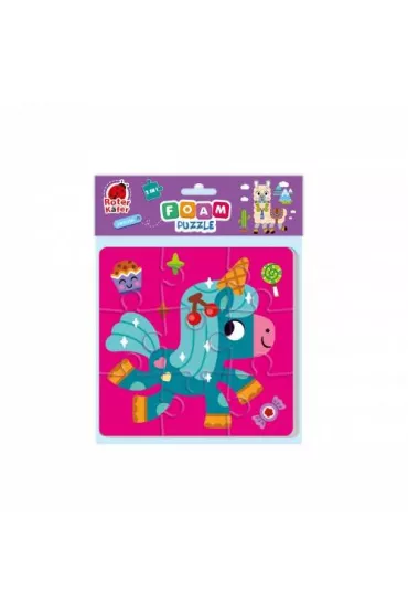 Puzzle piankowe 2w1 Jednoro�ec i lama Roter Kafer