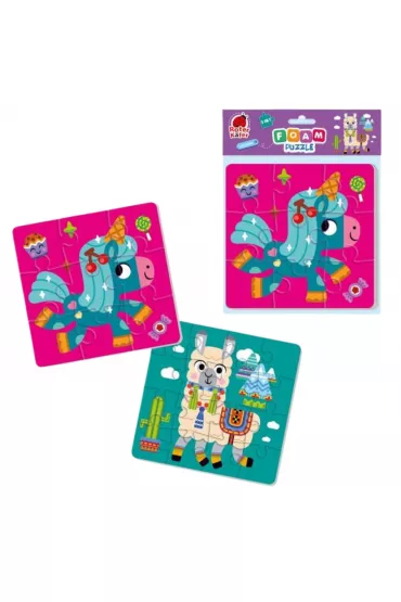Puzzle piankowe 2w1 Jednoro�ec i lama Roter Kafer