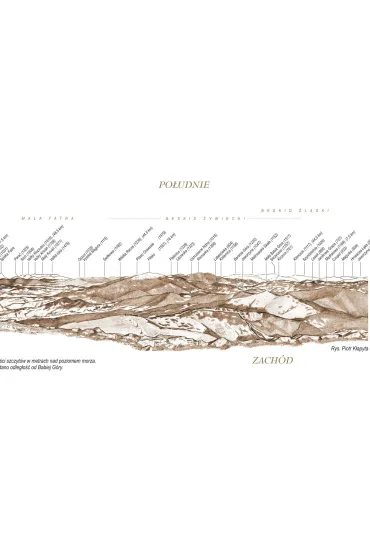 Babiog�rski Park Narodowy kieszonkowa laminowana mapa turystyczna 1:50 000