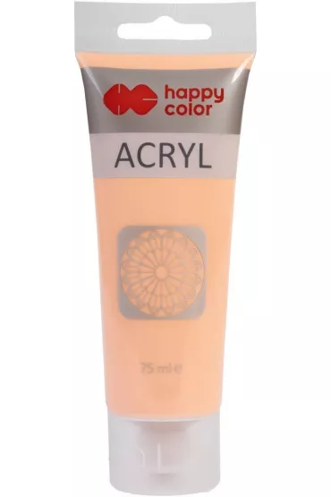 Farba akrylowa Happy Color 75 ml brzoskwiniowy