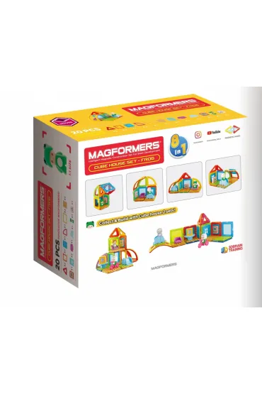 Magformers Cube Domek �aby 20el