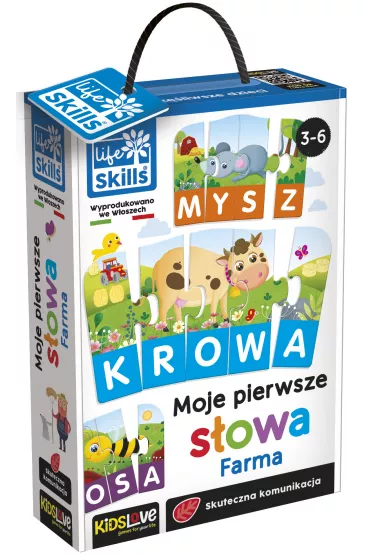Zabawa i edukacja. Moje pierwsze s�owa. Farma Lisciani