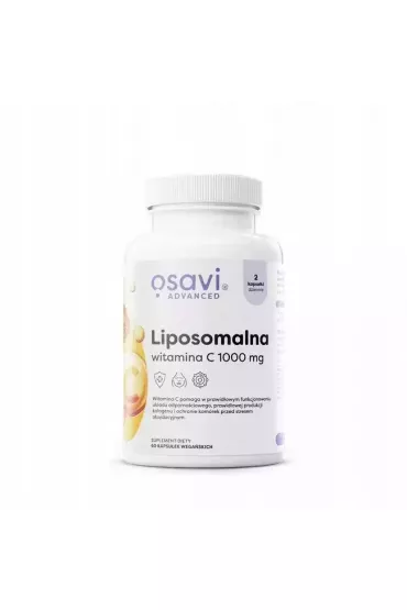 Osavi Liposomalna Witamina C 1000 mg suplement diety 60 kaps.