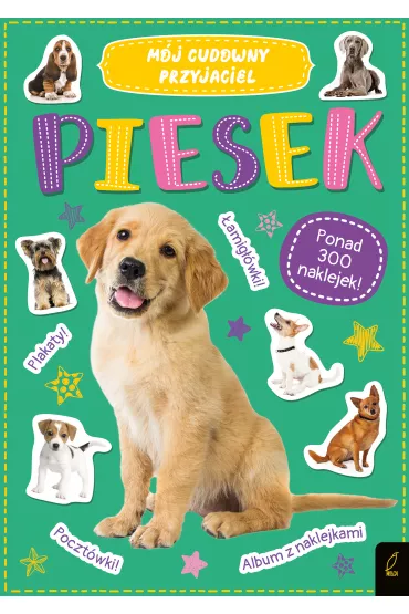 M�j cudowny przyjaciel. Piesek. Ponad 300 naklejek