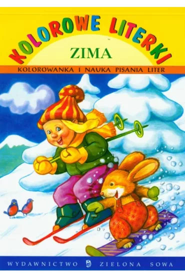 Kolorowe literki Zima