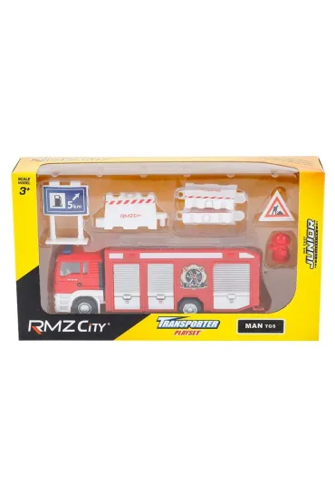 RMZ City Scania W�z Stra�acki Playset w skali 1:64 Daffi