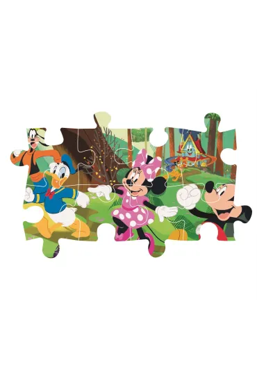 Puzzle 104 el. Maxi SuperColor. Mickey and Friends Clementoni