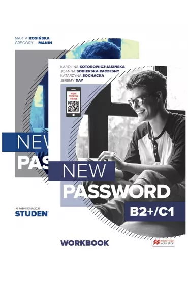 Pakiet New Password B2+/C1. Ksi��ka ucznia papierowa + Zeszyt �wicze� + dost�p do wersji cyfrowych + On-the-Go Practice w aplikacji MEE - Jeremy Day, Marta Rosi�ska, Karolina Kotorowicz-Jasi�ska, Gregory J. Manin, Katarzyna Sochacka, Joanna  Sobierska-Paczesny