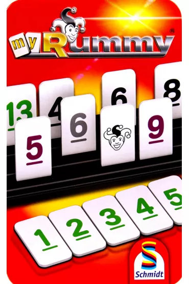 Rummy (w metalowej puszce) Schmidt Spiele-Gry