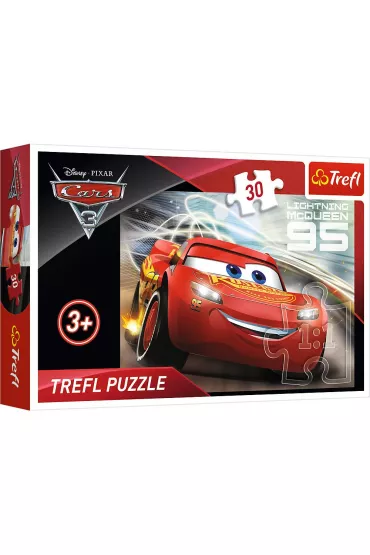 Puzzle 30 el. Zygzak McQueen Trefl