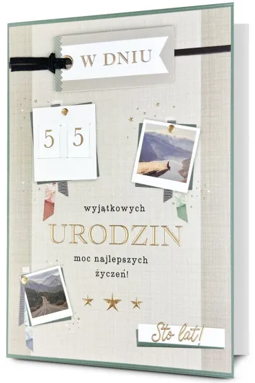 Karnet okazjonalny B6 z kopert� Urodziny PAN DRAGON HM200-3358