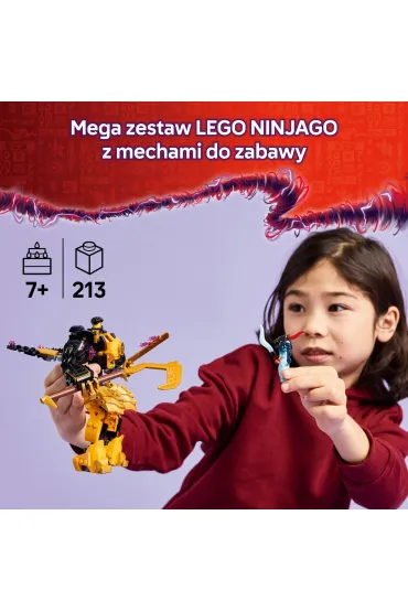 LEGO NINJAGO Mech bojowy Spinjitzu Arina 71839
