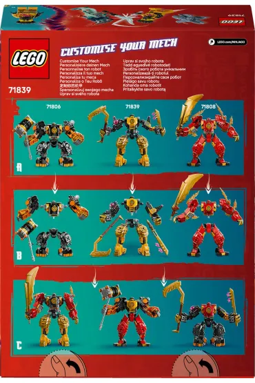 LEGO NINJAGO Mech bojowy Spinjitzu Arina 71839
