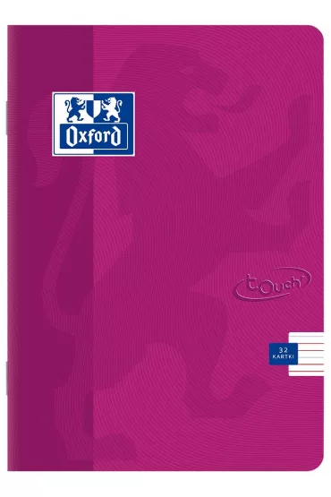 Oxford Zeszyt A4 Touch dwie linie 32 kartki