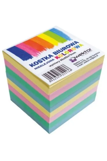 KOSTKA KOLOR KLEJONA 85X85 70 WEKTOR
