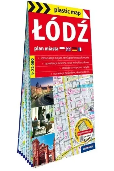 ��d� plan miasta 1: 22 000 foliowana2026