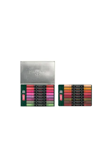 Zestaw Marker�w akrylowych Multimark Home Faber-Castell 16 kolor�w