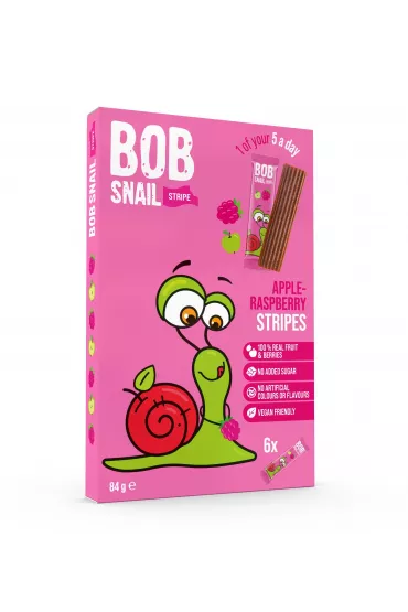 Bob Snail Przekska jabko-malina 84 g