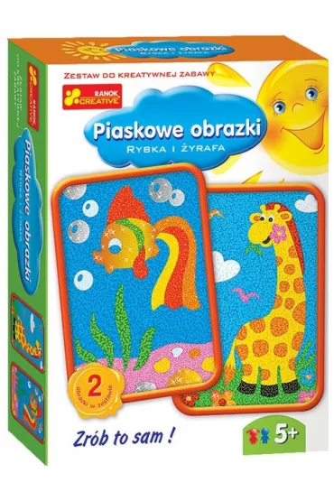 Piaskowe obrazki Rybka i �yrafa Ranok-Creative